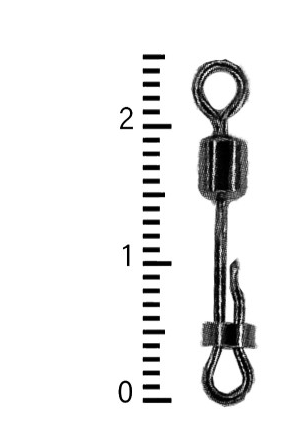 Вертлюг под поводок № 6	