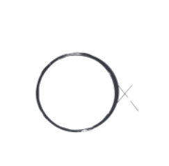 Поводок Gurza-Nitinol Wire 0,45 мм x 1 m										