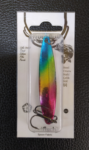 Блесна TROUT BAIT VIKING-2, 10g, СТАЛЬ, COL. 562