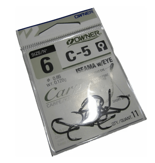 Крючок OWNER №53265 / С-5  № 6 (11шт.) CARP																		