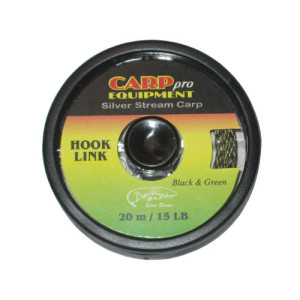 Поводковый материал в оболочке HK3704-15 Semi-stiff skinline цвет Mud Brown 15lb 20m						