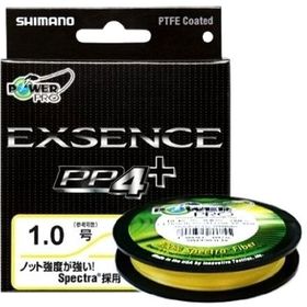 Плетёная леска SHIMANO Exsence PP4+ X Power Pro #1.2 (20.8LB/9,5 kg) - 150m Yellow