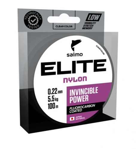 Леска моно. Salmo Elite FLUORO COATED NYLON 100/035			