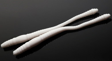 Приманка Libra Lures Dying Worm 70 (001) (Сыр) (7.0см) 15 шт.	