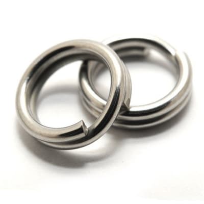Заводные кольца Gurza-Split Rings Zn  № 2 (dia 3.81mm 17kg  test) (10шт./упак.)