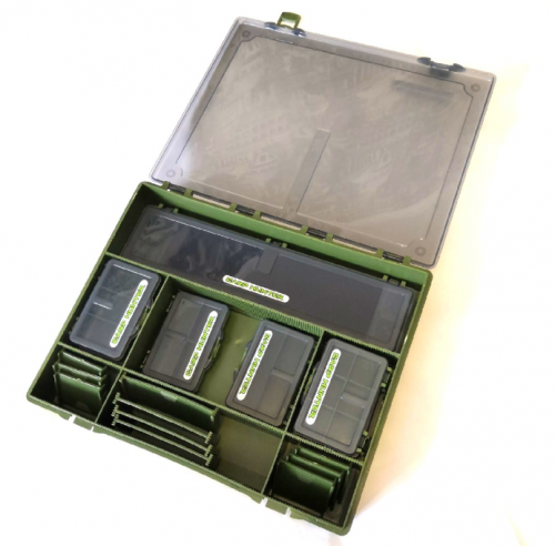 Коробка карповая Tackle Box (+ 6 коробок и поводочница) CarpHunter