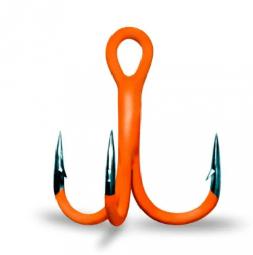 Крючки Gurza-Round treble hook ST-36 UV ORANG № 1 BC 