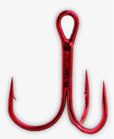Крючок-тройник Owner ST-36RD (5636) Red №12 (8шт.) 
