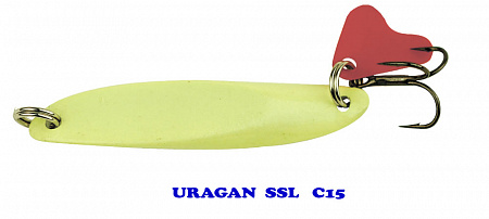 Блесна   SSL Uragan C15   45mm   7g							