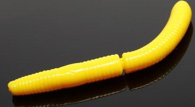 Приманка Libra Lures Fatty D'Worm 65 (007) (Сыр) (6.5см) 10 шт.