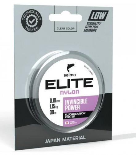 Леска моно. Salmo Elite FLUORO COATED NYLON 030/017						