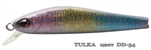 Воблер TULKA   SSV-TU   DD - 34      SP/0,5-1,0 m/3,1g/56 mm						