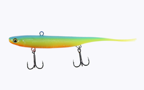 Баланслаг Jig It Whale Tail 150mm 39g цв. 003 Lemon blue