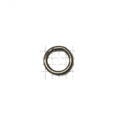 Заводные кольца Gurza-Split Rings BK №1 антибликовое покрытие (dia 3.0mm 10kg  test) (10шт./упак.)