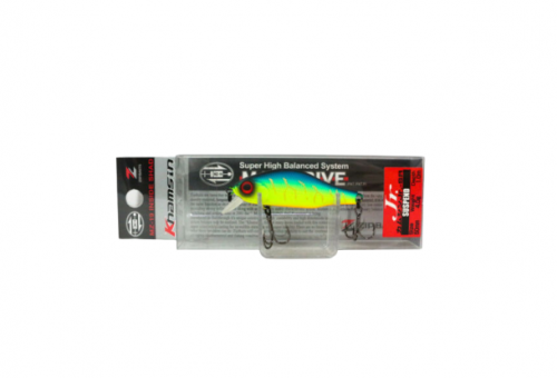 Воблер Zip Baits Khamsin  Jr.SP-SR (50мм, 4,0гр, #Blue Chart Tiger)																					
