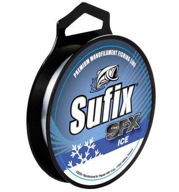 Леска зимняя SUFIX SFX Ice 100 м прозрачная 0,16 мм 2.2 кг