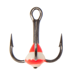 Крючок-тройник для приманок Lucky John с каплей цвет. разм.014/13