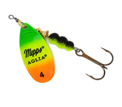 Блесна MEPPS Aglia Fluo №4 9г tiger