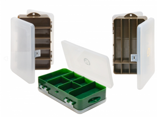 КОРОБОЧКА ТК-32 рыб-ая. 2-хстор. (6+5отд.)(190*112*50мм)				