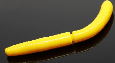 Приманка Libra Lures Fatty D'Worm 65 (007) (Сыр) (6.5см) 10 шт.