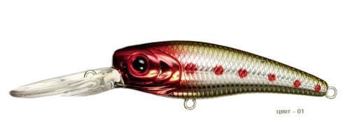 Воблер   MINNOW - M2D  SSV - M2D  -  01			