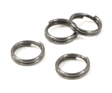 Заводные кольца Gurza-SPLIT RING ST BK №6 (диам. 5,2 мм, тест 26 кг) (6 шт. х 10)											