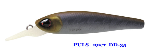 Воблер PULS   SSV-PU   DD - 35       FL/0,3-0,8 m/3,0g/52 mm		