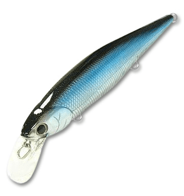 Воблер Lucky Craft Slender Pointer 127MR-052 Aurora Black, 127мм, 20г, суспендер, 1-1,2м