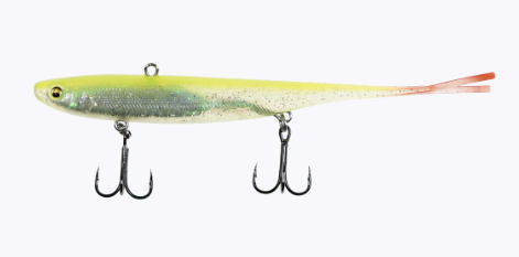 Баланслаг Jig It Whale Tail 130mm 22g цв. F13 Shiny lime 