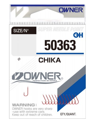 Крючок Chika red №10 12штOWNER 