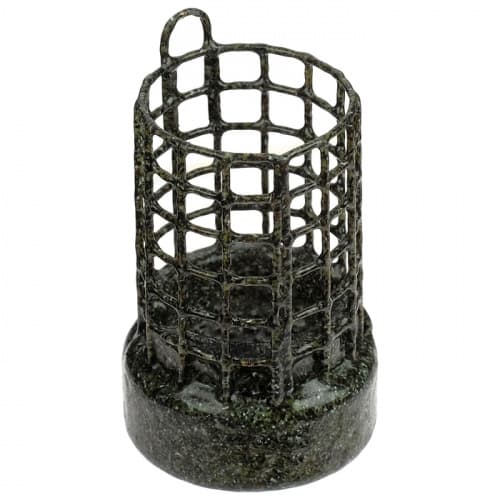 Груз-кормушка мет. X-FEEDER ME BULLET RING 050 г (28 мл, цвет Army Camo, сварная сетка)										