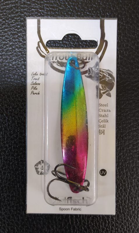 Блесна TROUT BAIT VIKING-2, 10g, СТАЛЬ, COL. 562