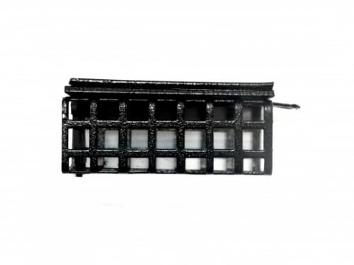 Корм. мет. прямоугол. плоск. с дном Hoxwell HL 326 – 30грамм