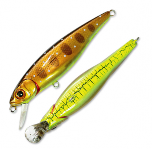 Воблер PONTOON 21, Greedy-Guts 77F-SR, 77мм, 9,0 гр., 0.7-1.0 м. 