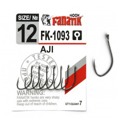 Крючки FANATIK FK-1093 AJI №12 (7)													