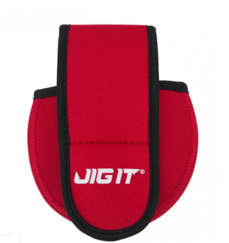 Чехол JIG IT неопреновый д/катушки, красный	