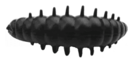 Приманка DT-NOA-LARVA 30мм-7шт, цвет (701) черный