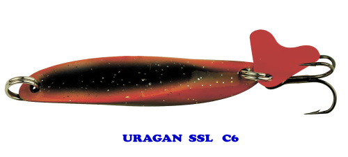 Блесна   SSL Uragan C6   70mm   30g							