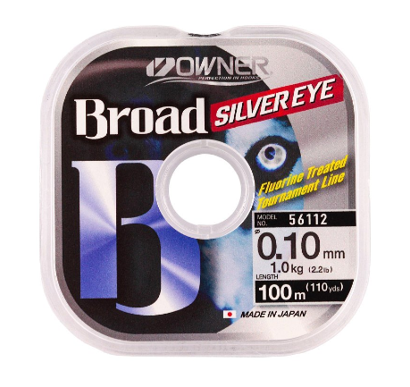 Леска OWNER /BROAD 100m./ 0.10mm.																			