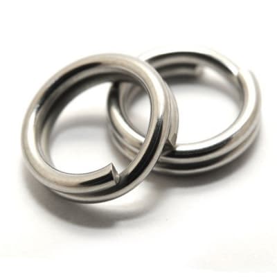 Заводные кольца Gurza-Split Rings Zn  № 1 (dia 3.25mm 15kg  test) (10шт./упак.)