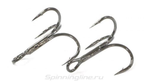 Крючки Gurza-Round treble hook ST-36 № 6 BC  (d 0.92mm)