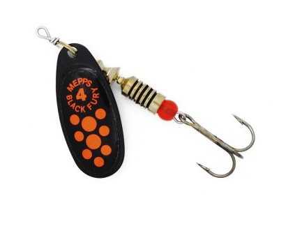 Блесна MEPPS Black Fury Orange №4 8г NR