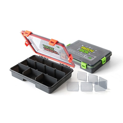 Коробка рыболовная Yoshi Onyx Patch Box 27,5*18*5, зелено-желтая						