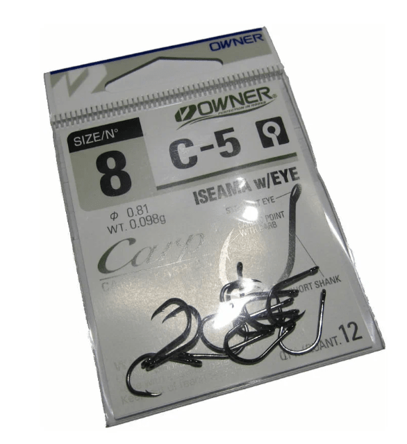 Крючок OWNER №53265 / С-5  № 8 (12шт.) CARP																			