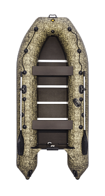Лодка Ривьера Компакт 3600 СК камуфляж камыш
