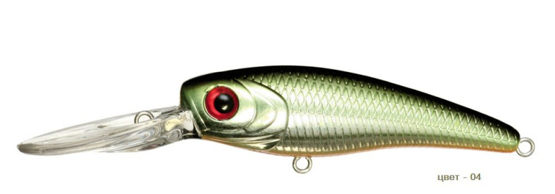 Воблер   MINNOW - M2D  SSV - M2D  -  04			