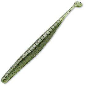 Виброхвост Tsunekichi Stick Shad , 4#, 10см., цвет Watermelo nseedhi