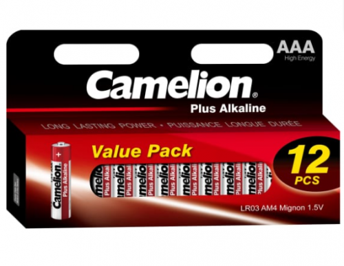 Элем. пит. Camelion LR03 BL12 Plus Alkaline 																												