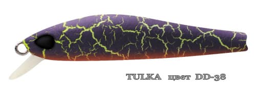 Воблер TULKA   SSV-TU   DD - 38      SP/0,5-1,0 m/3,1g/56 mm			