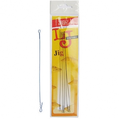 Поводки струна Lucky John STRING JIG HEAVY 24кг 30см 3шт.